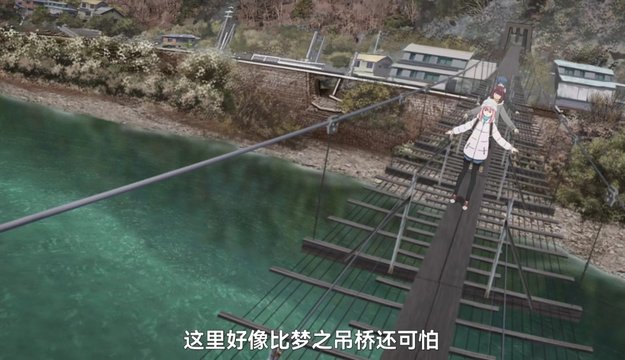 On the Salt Village Suspension Bridge